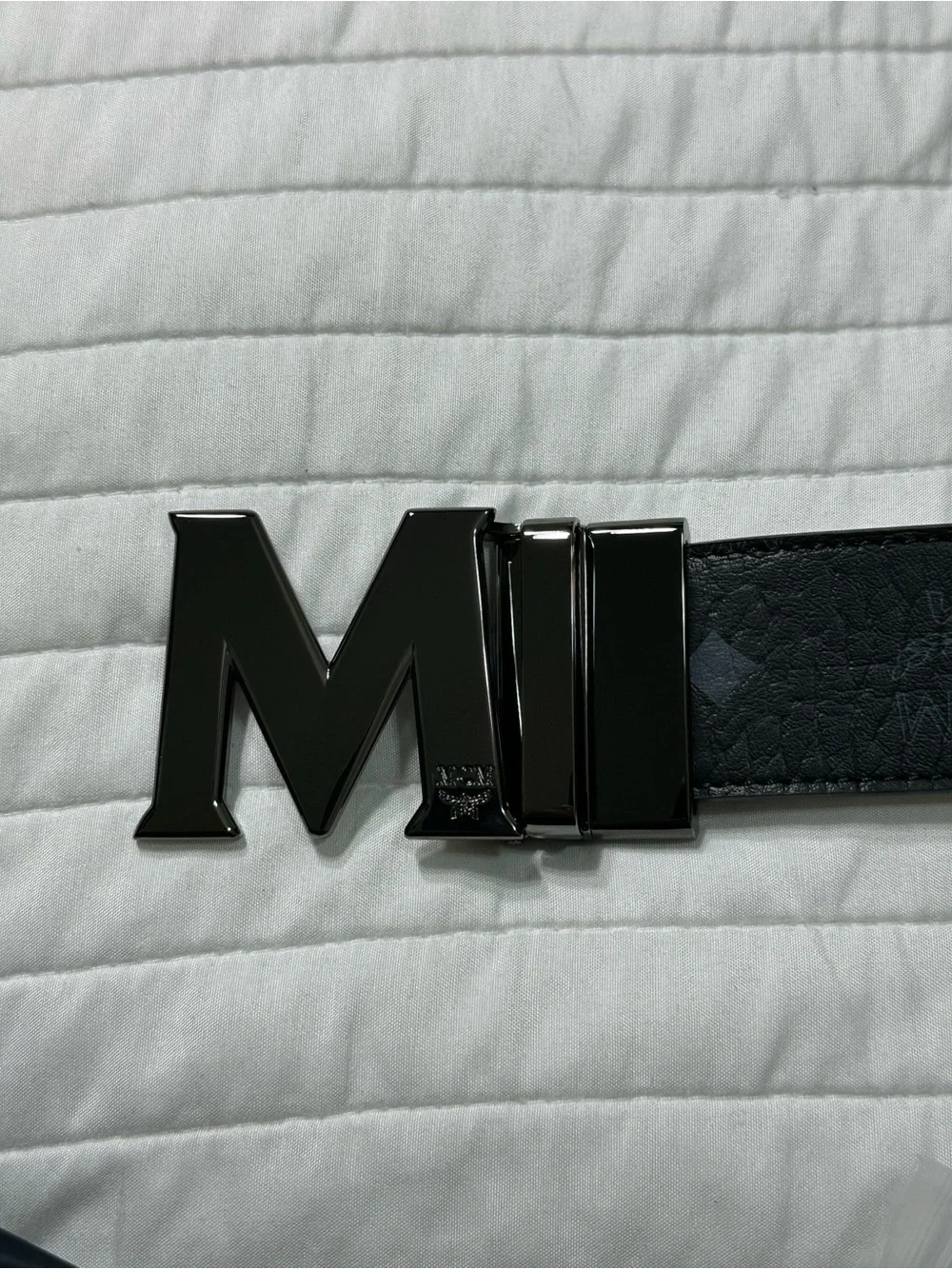 Black MCM Belt
